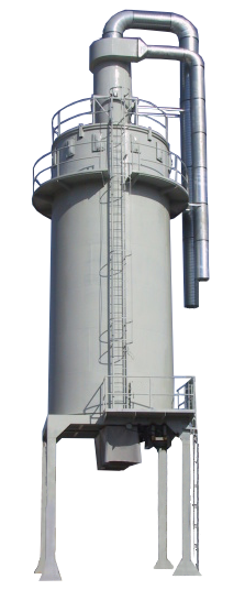 Sawdust silo (160 m3)