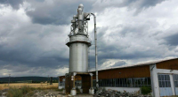 Sawdust silo (120 m3)